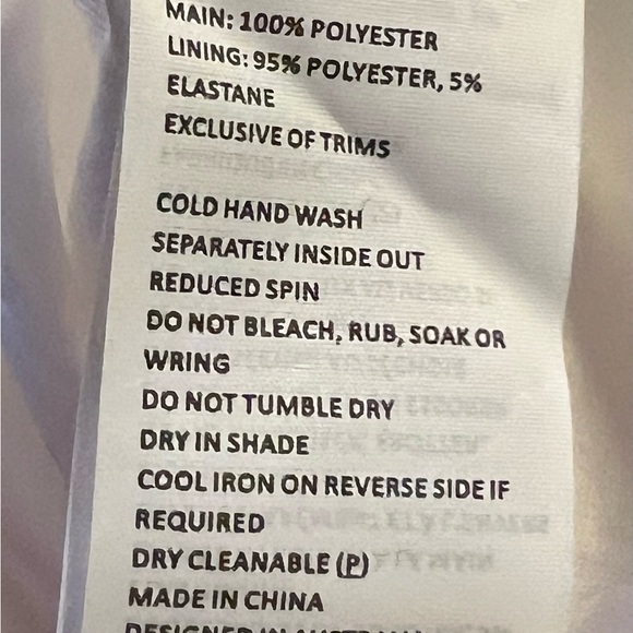 Bardot Lina Dress Women’s Medium White Elegant Fitted Lace Sheath Midi Skirt - Picture 9 of 9